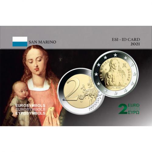 Saint-Marin 2021- Carte commémorative –Dürer (ref47785)