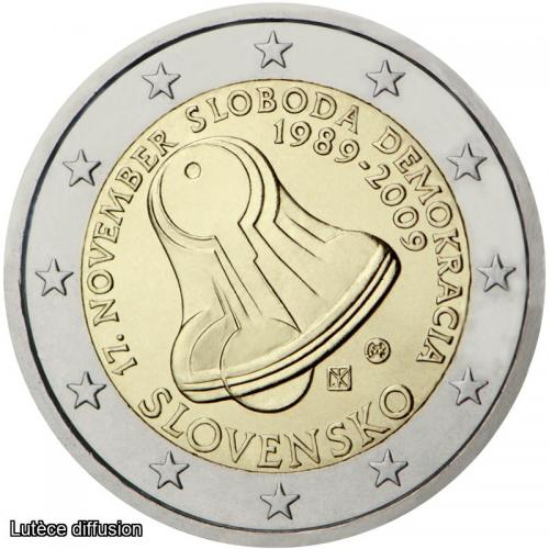 Slovaquie 2009 -  17 Novembre 1989 - 2€ commémorative (ref313918)