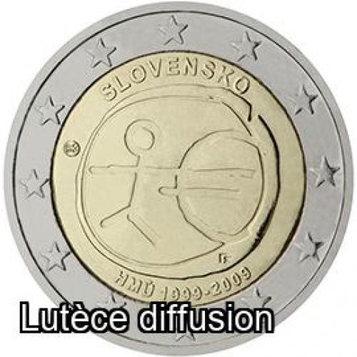 Slovaquie 2009 - 10ans - 2€ commémorative (ref312522)