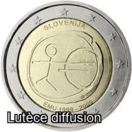 Slovenie  2009 - 10ans - 2€ commémorative (ref312434)