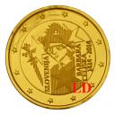 Slovenie 2014 - dorée or fin 24 carats (ref326387)