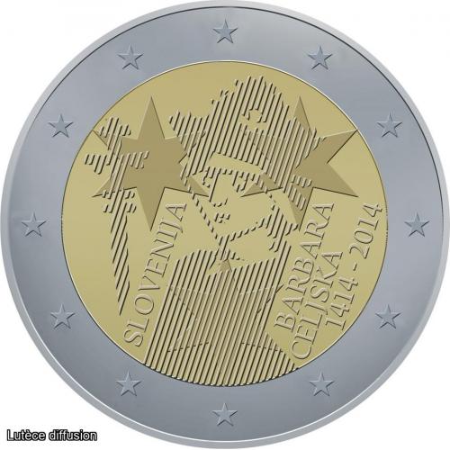 Slovénie 2014 -  Celjska - 2€ commémorative (ref326370)