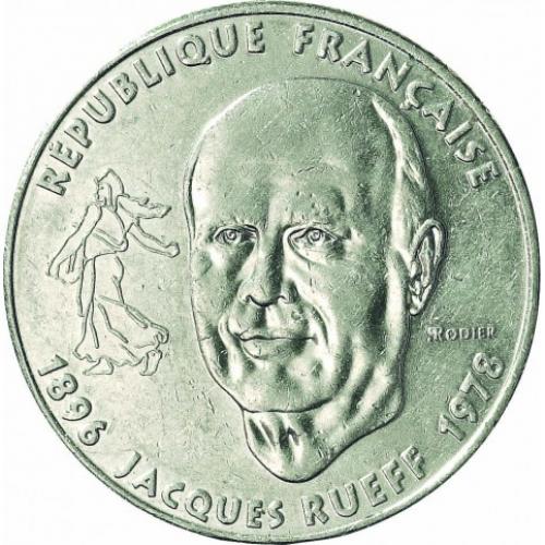 1 Franc - Jacques Rueff - 1996 (ref672451)