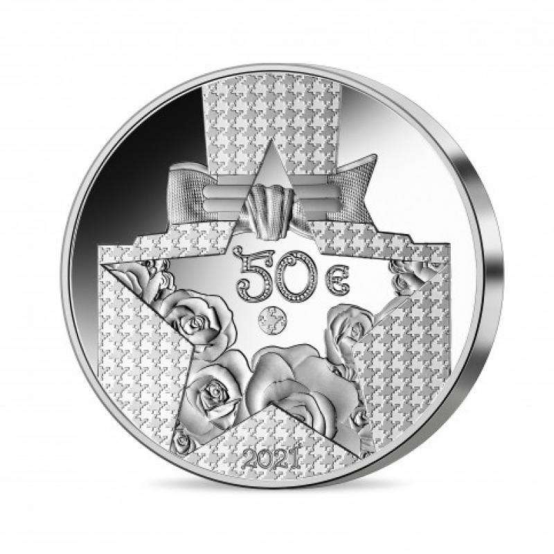 Monnaie de Paris 2021 – Dior 50 euros ARGENT BE (ref30714)