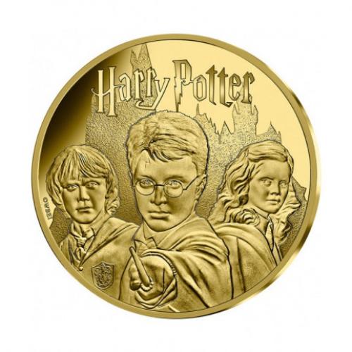 500€ OR - France 2021 – Harry Potter – Les 3 sorciers (ref29710)