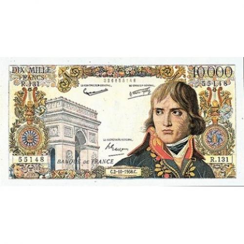 10 000 Francs - Bonaparte - 1955-1958 - Belle qualitÃ© (Ref640502)