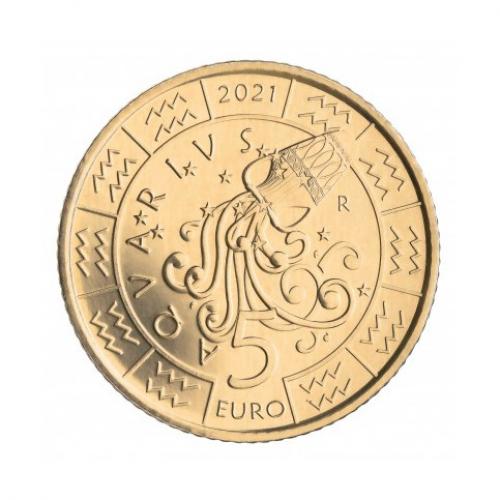 5 euros Saint Marin 2021 – Verseau (ref30352)