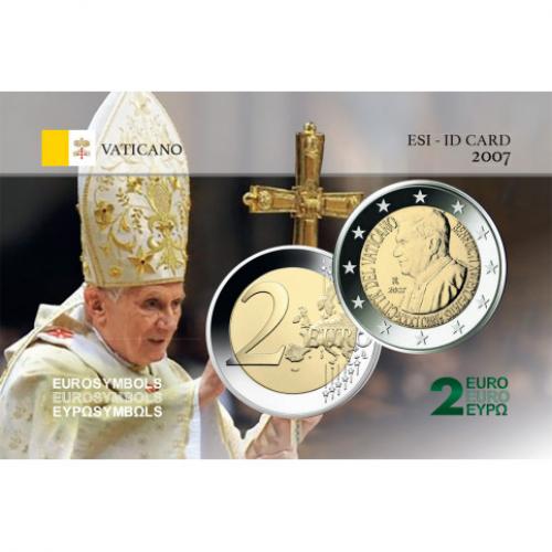 Vatican 2007 - Carte commémorative – Benoît (ref48069)