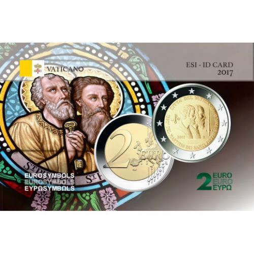 Vatican 2017- Carte commémorative – Saint Pierre & Saint Paul (ref48469)