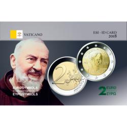 Vatican 2018- Carte commémorative – Padre Pio (ref48490)